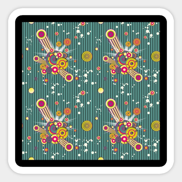 Retro Vintage 112 Sticker by RainerDesign